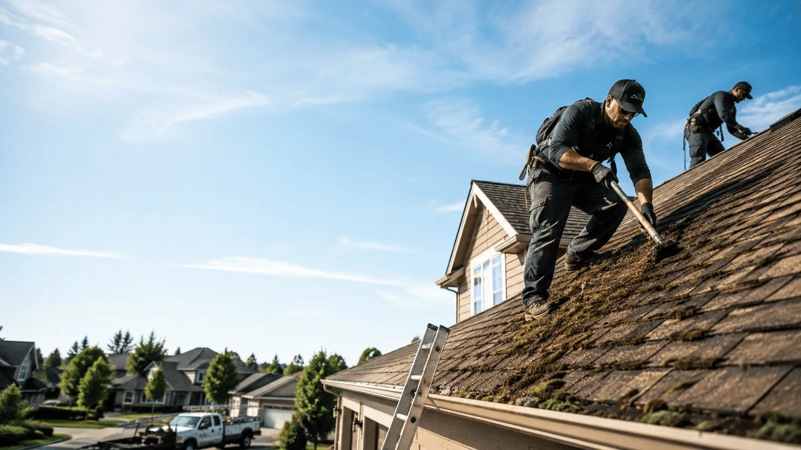 Roof Moss Removal in Sarcoxie, MO near me